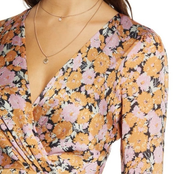 Wayf Ruffle Midi Dress - Picture 6 of 6